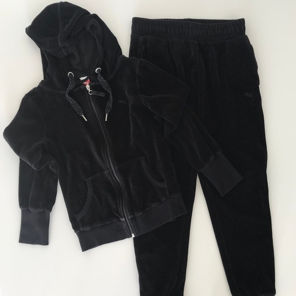 puma velvet tracksuit womens